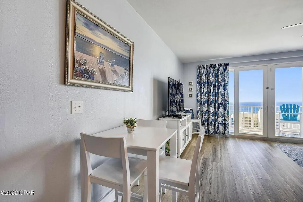 Lägenhet Beautiful Condo With Ocean View From 15Th Floor Panama City Beach